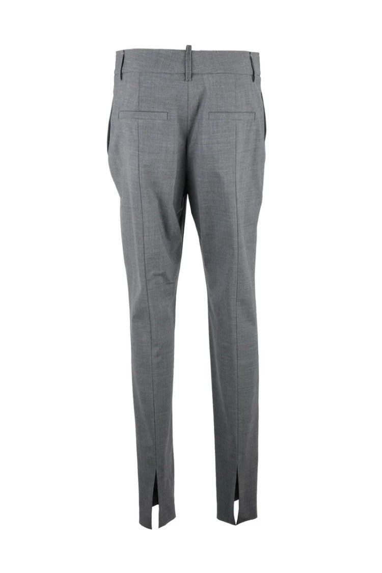 Brunello Cucinelli Straight Trousers - Grey