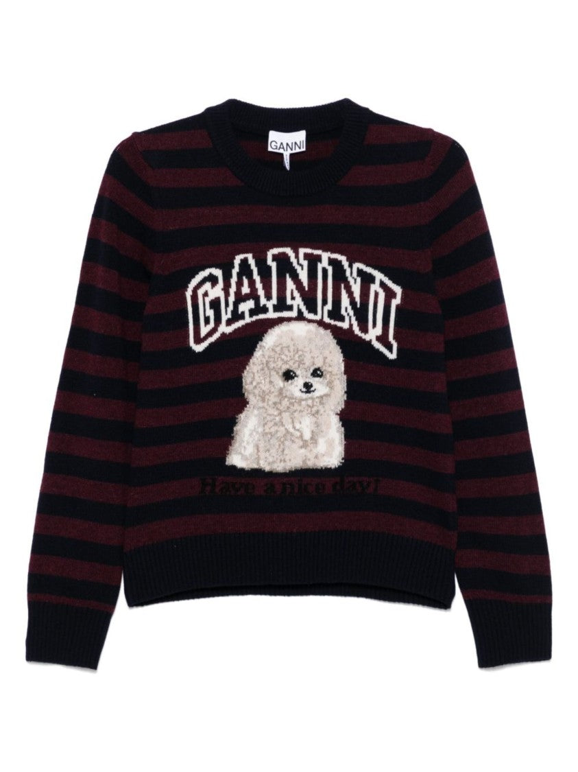 Ganni Crew Neck Sweater