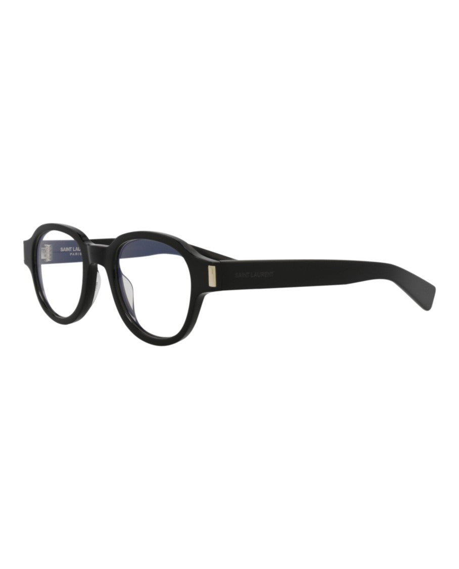 Saint Laurent Round-Frame Acetate Sunglasses
