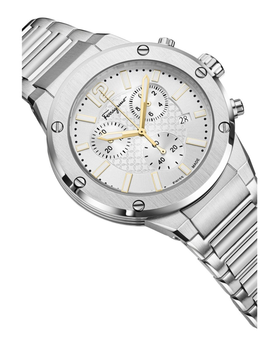 Ferragamo F-80 Chrono Bracelet Watch
