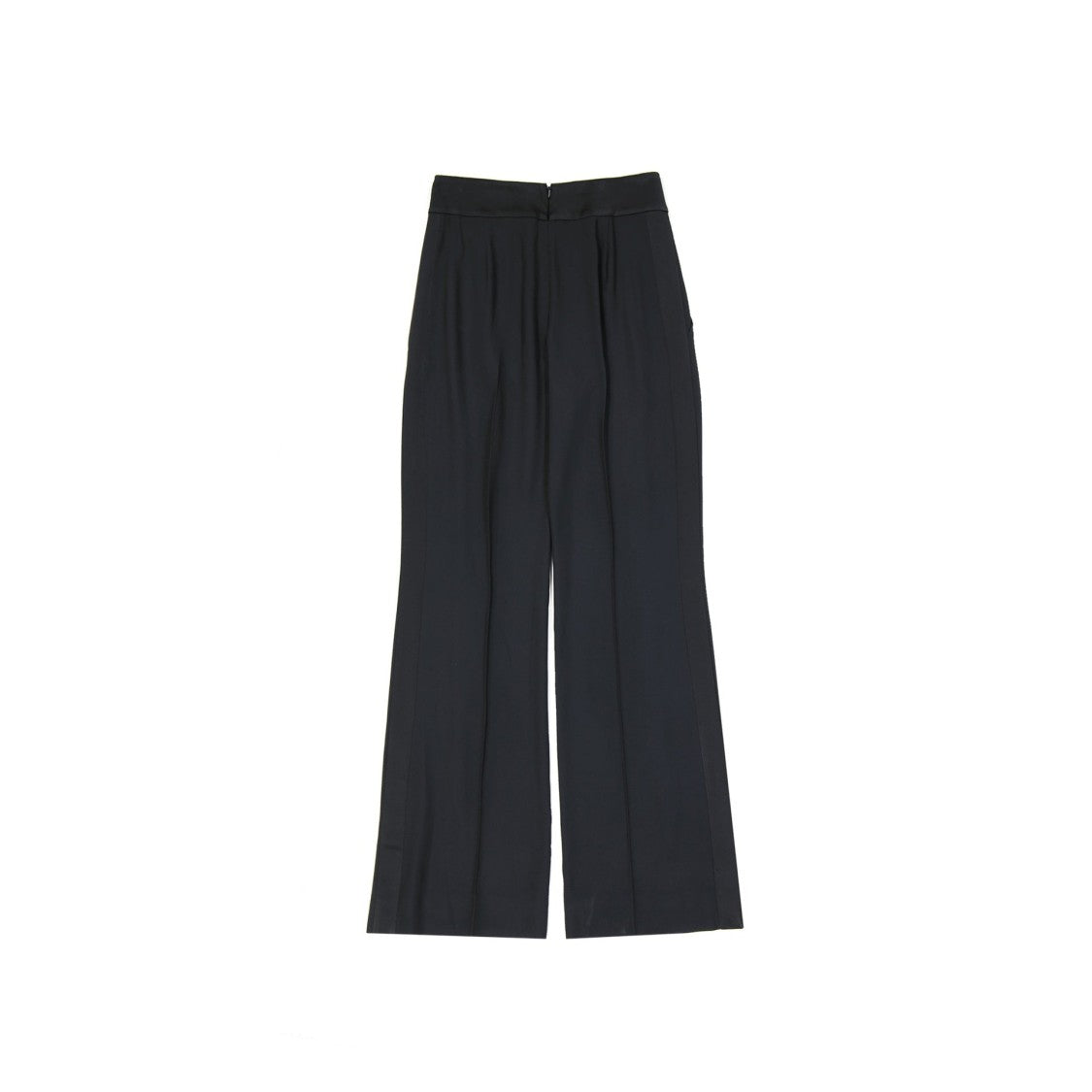 Alberta Ferretti Flared Black Trousers