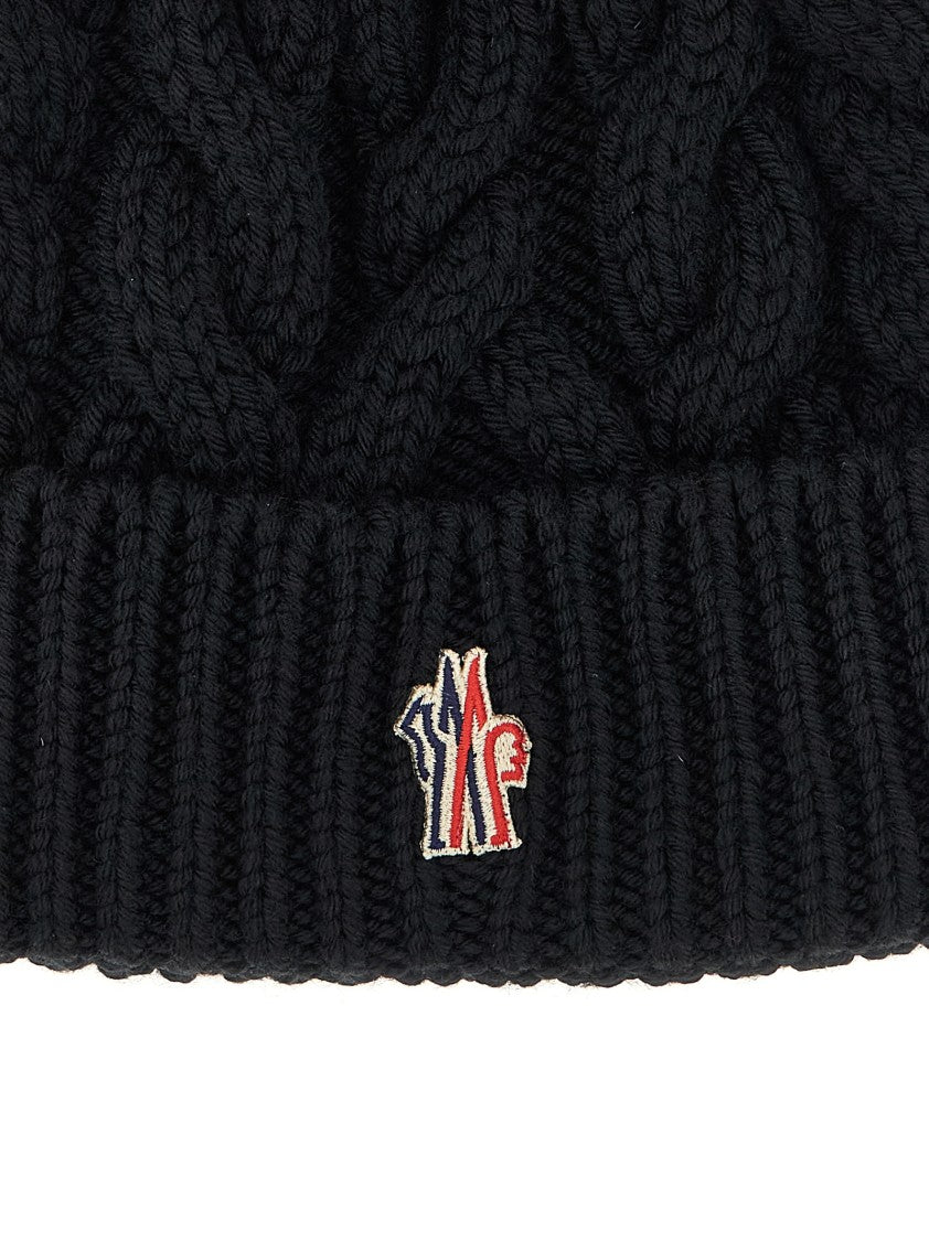 Moncler Grenoble Braided Wool Beanie