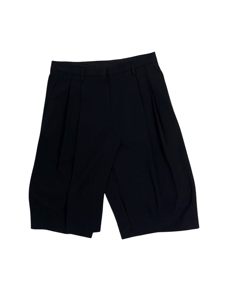 Acne Studios Split Design Bermuda Shorts With Pleated Front