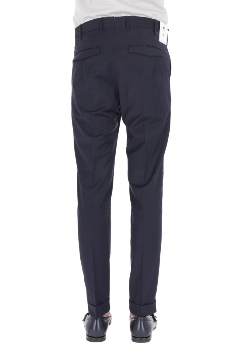 Pt Torino Master Fit Travel Wool Formal Pants