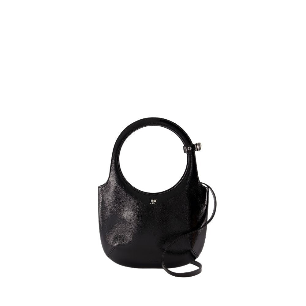 Courrèges Holy Purse - Leather - Black