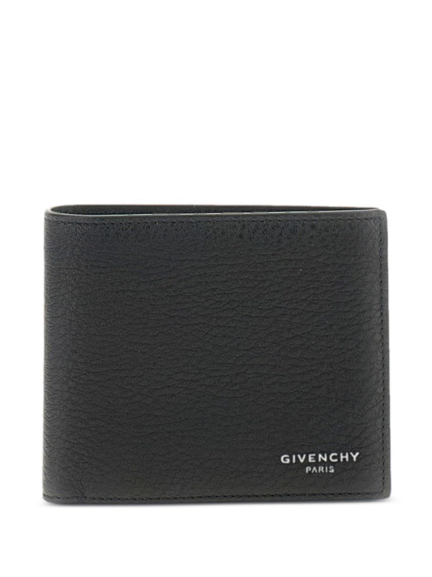 Givenchy Textured Bifold Wallet With Subtle Branding