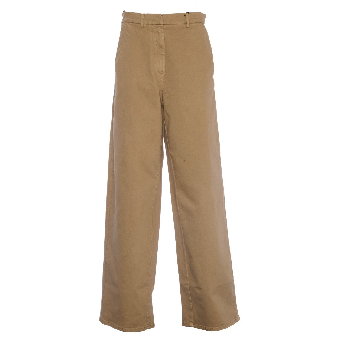N°21 Wide-Leg Trousers With Belt Loops