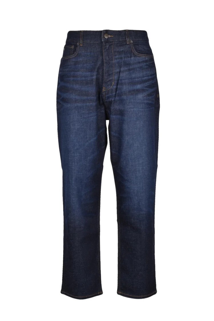 Emporio Armani Loose Fit Jeans - Blue
