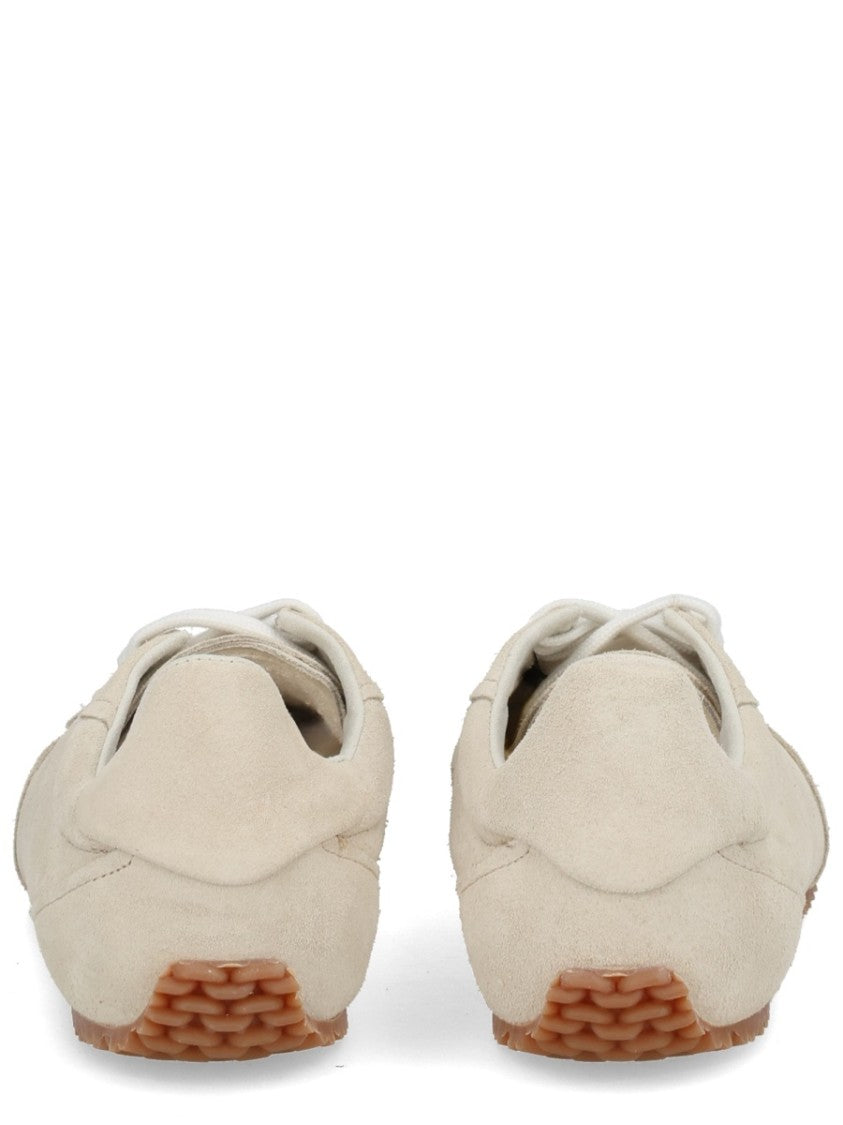 Axel Arigato Neutrals Smooth Leather Panel Sneakers