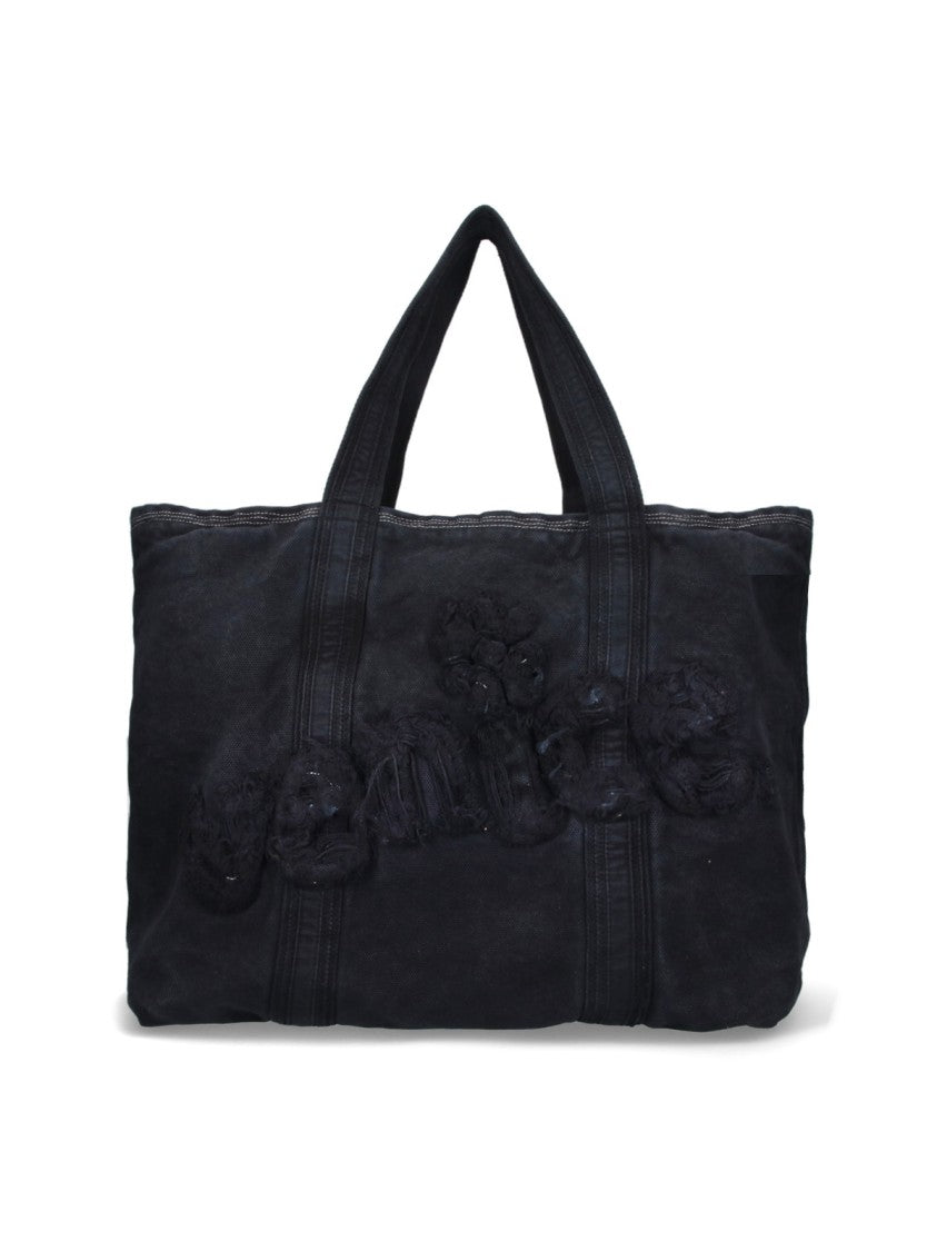 Erl Oversized Black Tote Bag