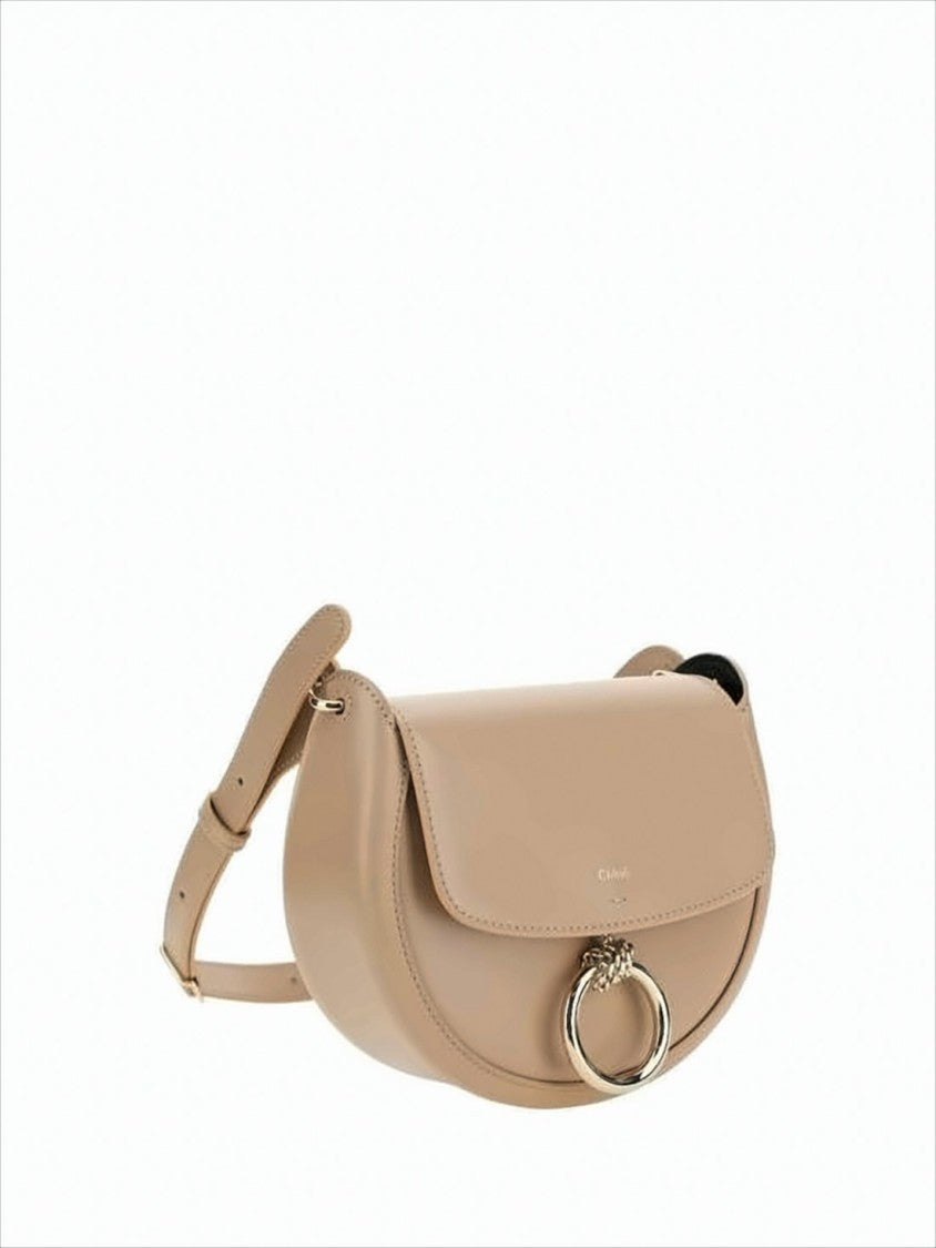Chloé Rounded Silhouette Calf Leather Chloé Shoulder Bag