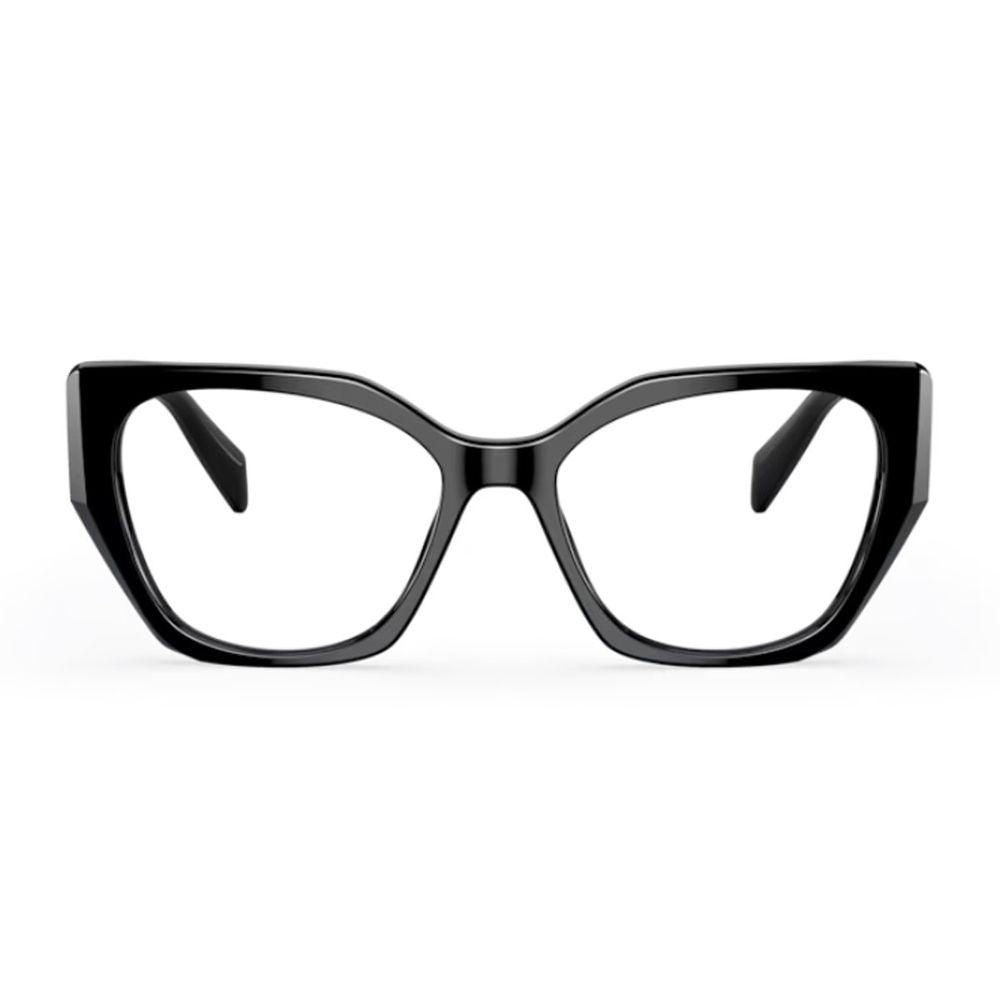 Prada Pr 18Wv Glossy Black Acetate Eyeglasses