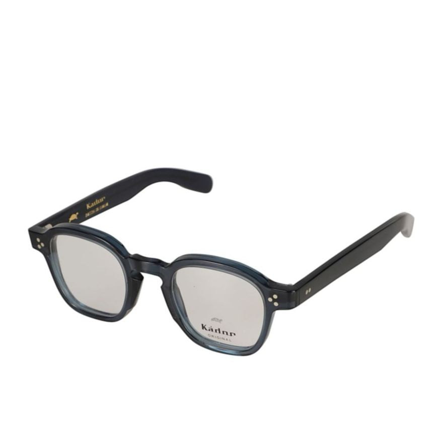Kador Duka Bold Square-Frame Eyeglasses With Glossy Finish
