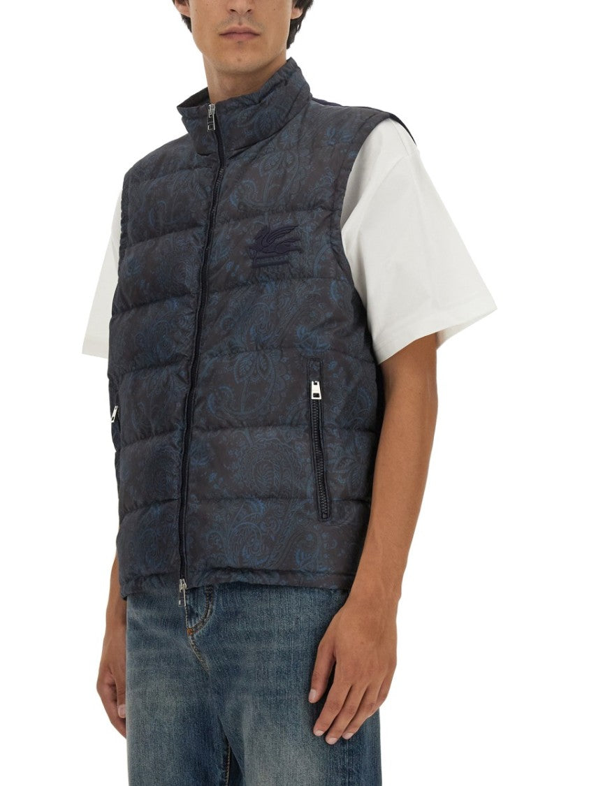 Etro Paisley Print Vest