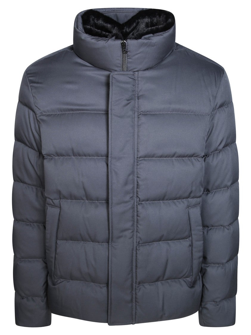 Herno High Collar Padded Down Jacket