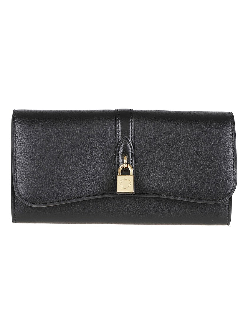 Stella Mccartney Embossed Grainy Eco Alter Mat Continental Wallet