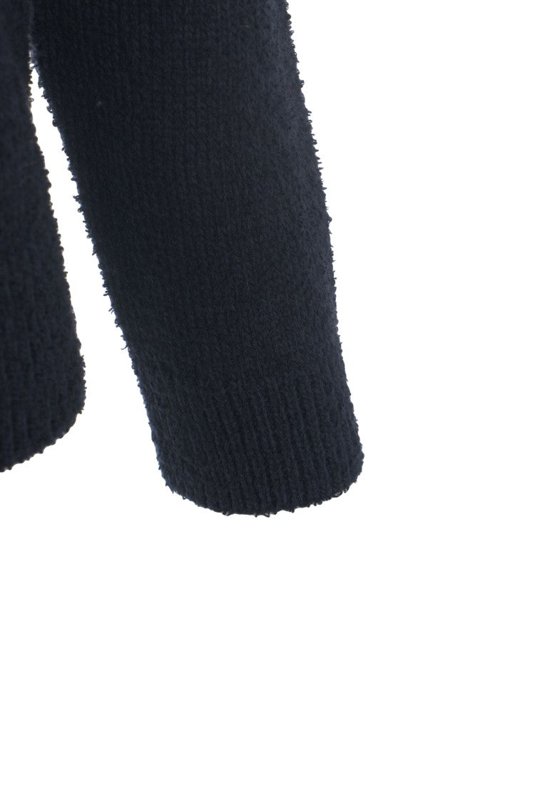 Closed Classic Round Neck Pullover In Soft Wool-Blend