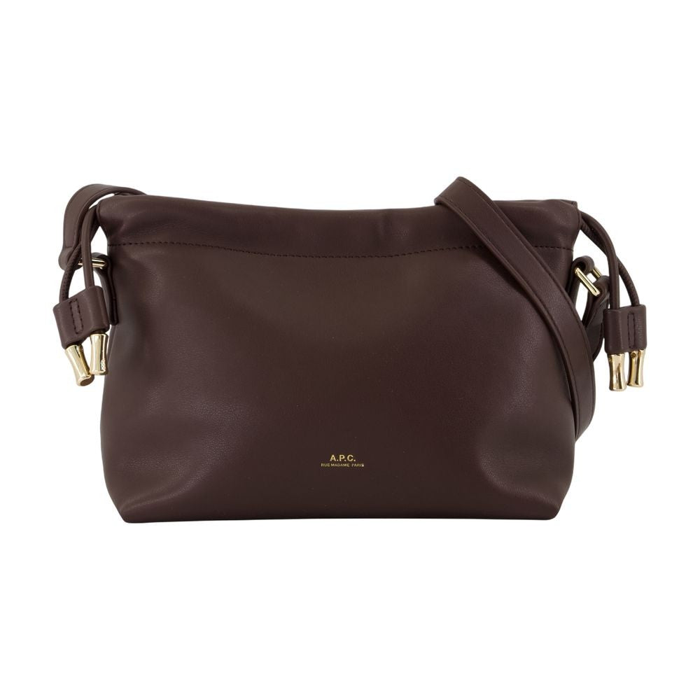 A.P.C. Ninon Mini Crossbody - Synthetic - Brown