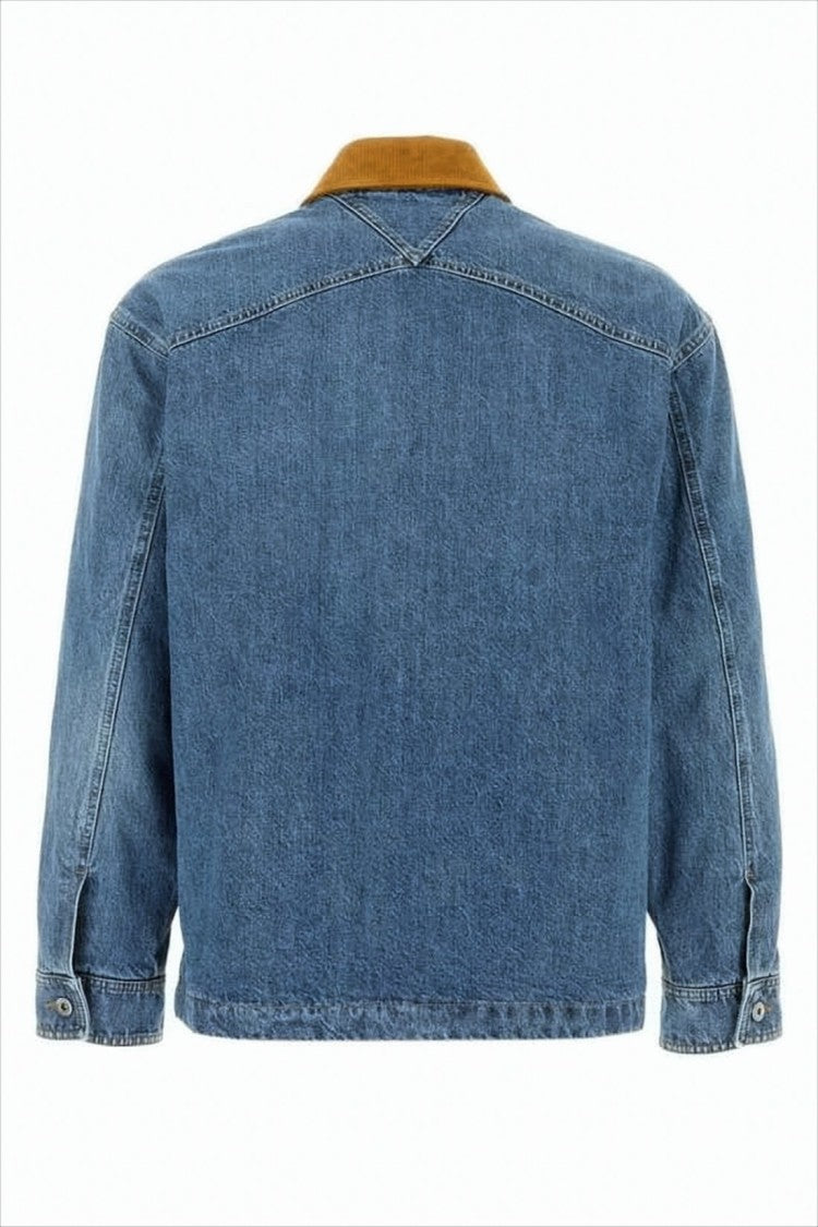 Bottega Veneta Medium Blue Denim Jacket
