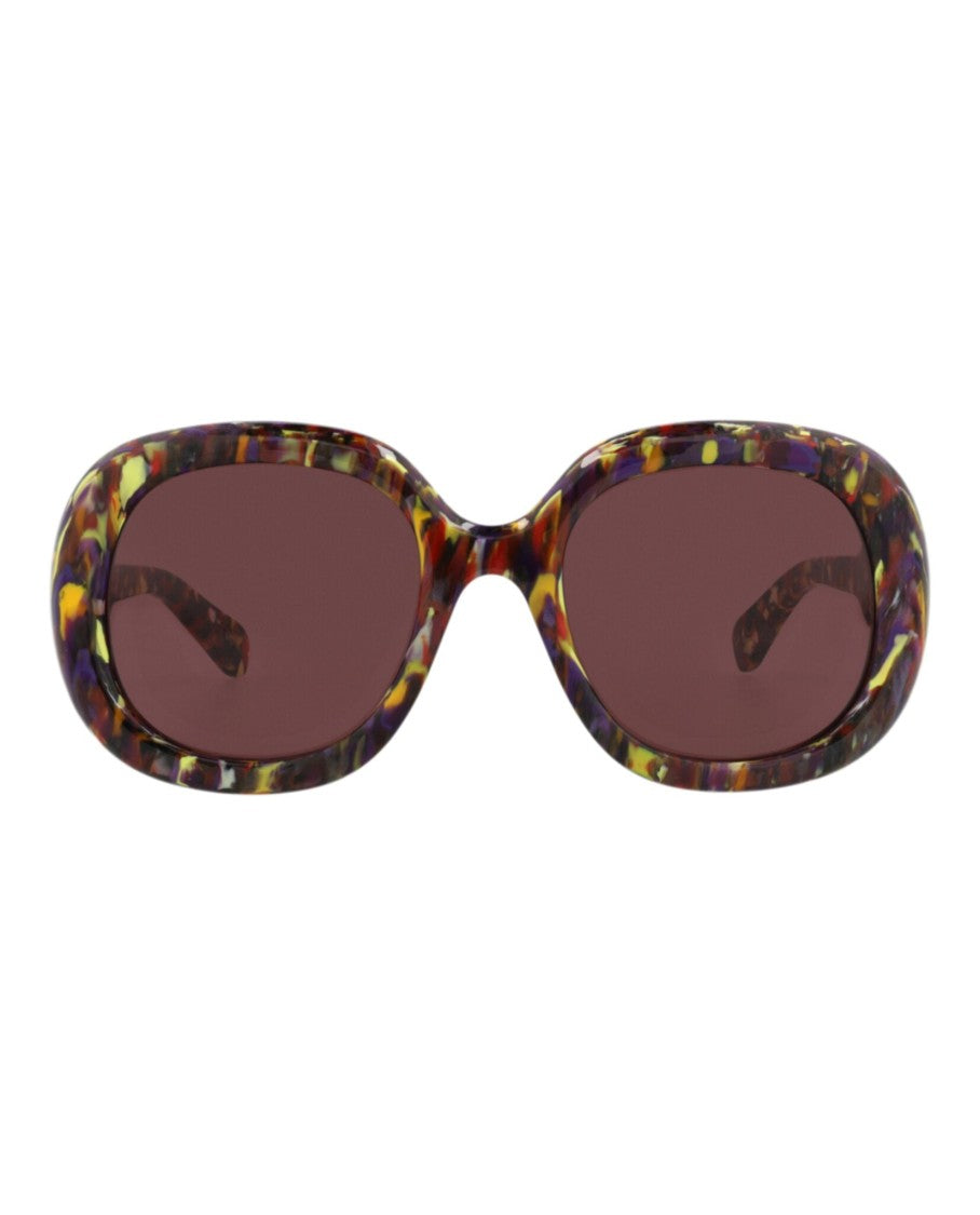 Chloé Square-Frame Recycled Acetate Sunglasses