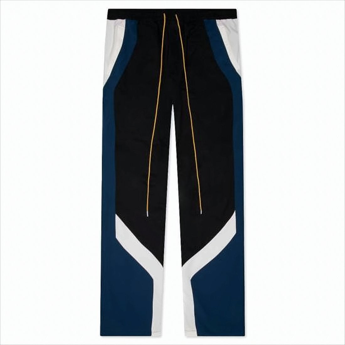 Rhude Color-Blocked Nylon Jogger Pants With Drawstring