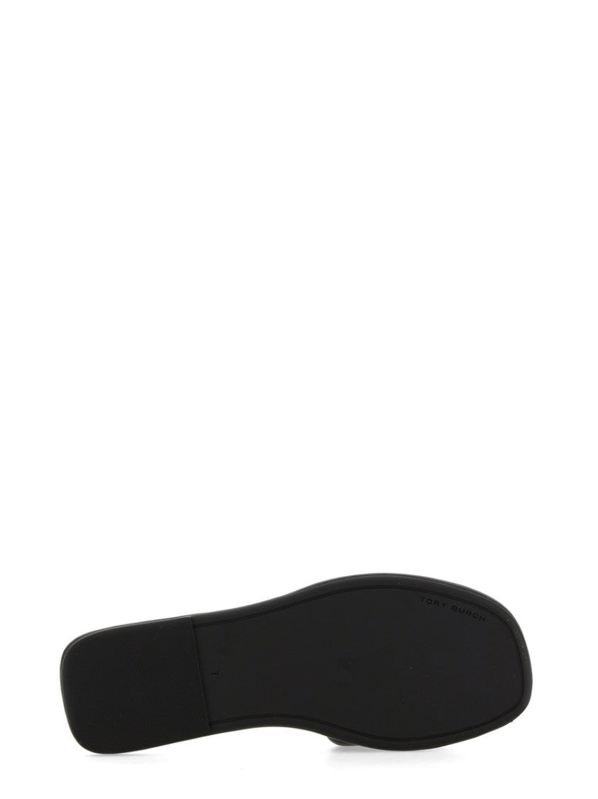 Tory Burch Slider Double T Slide Sandals