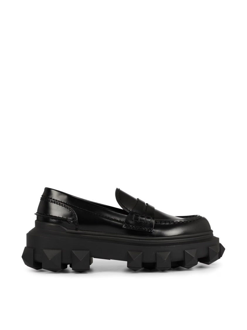 Valentino Garavani Trackstud Loafers