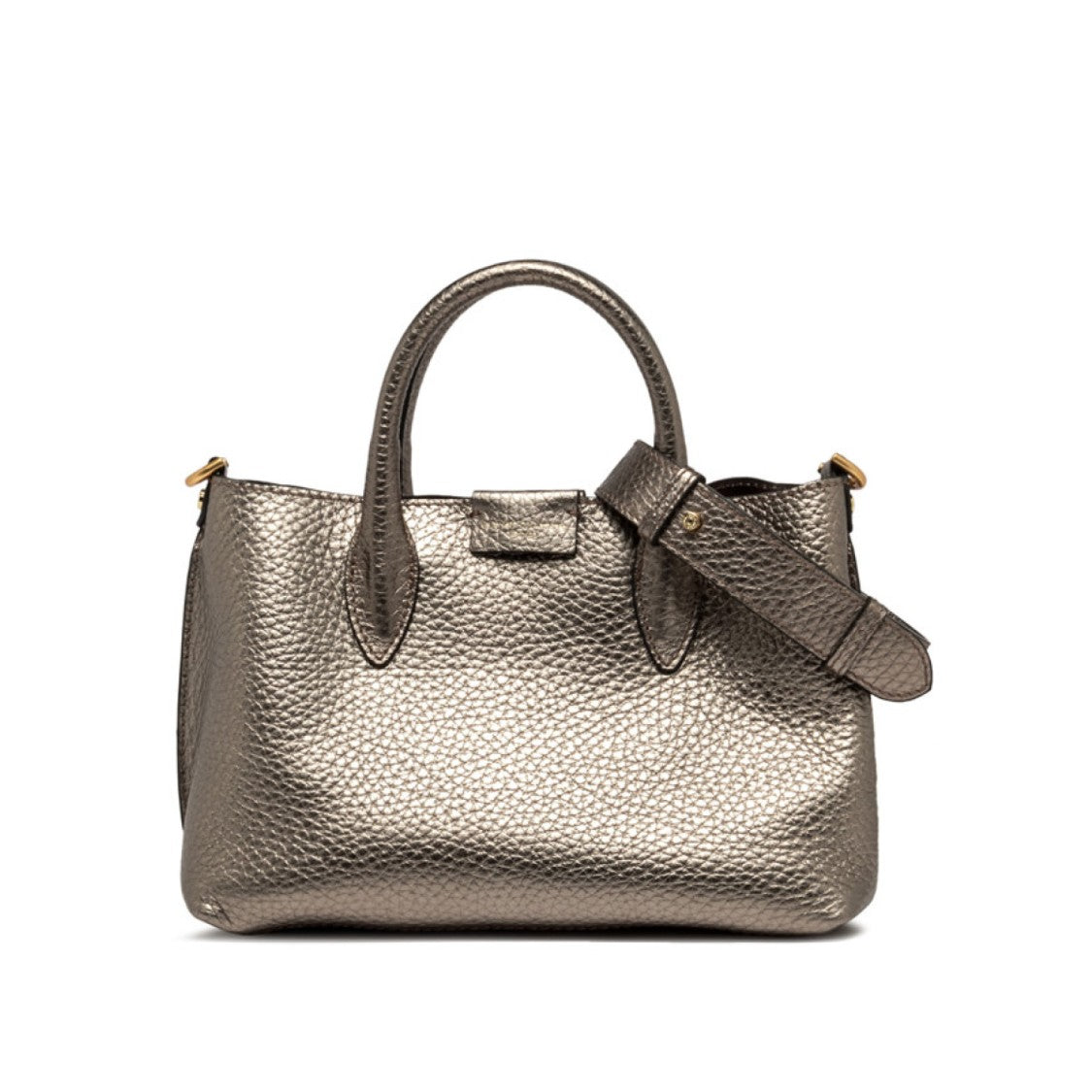 Gianni Chiarini Aretha Bag In Double Pewter