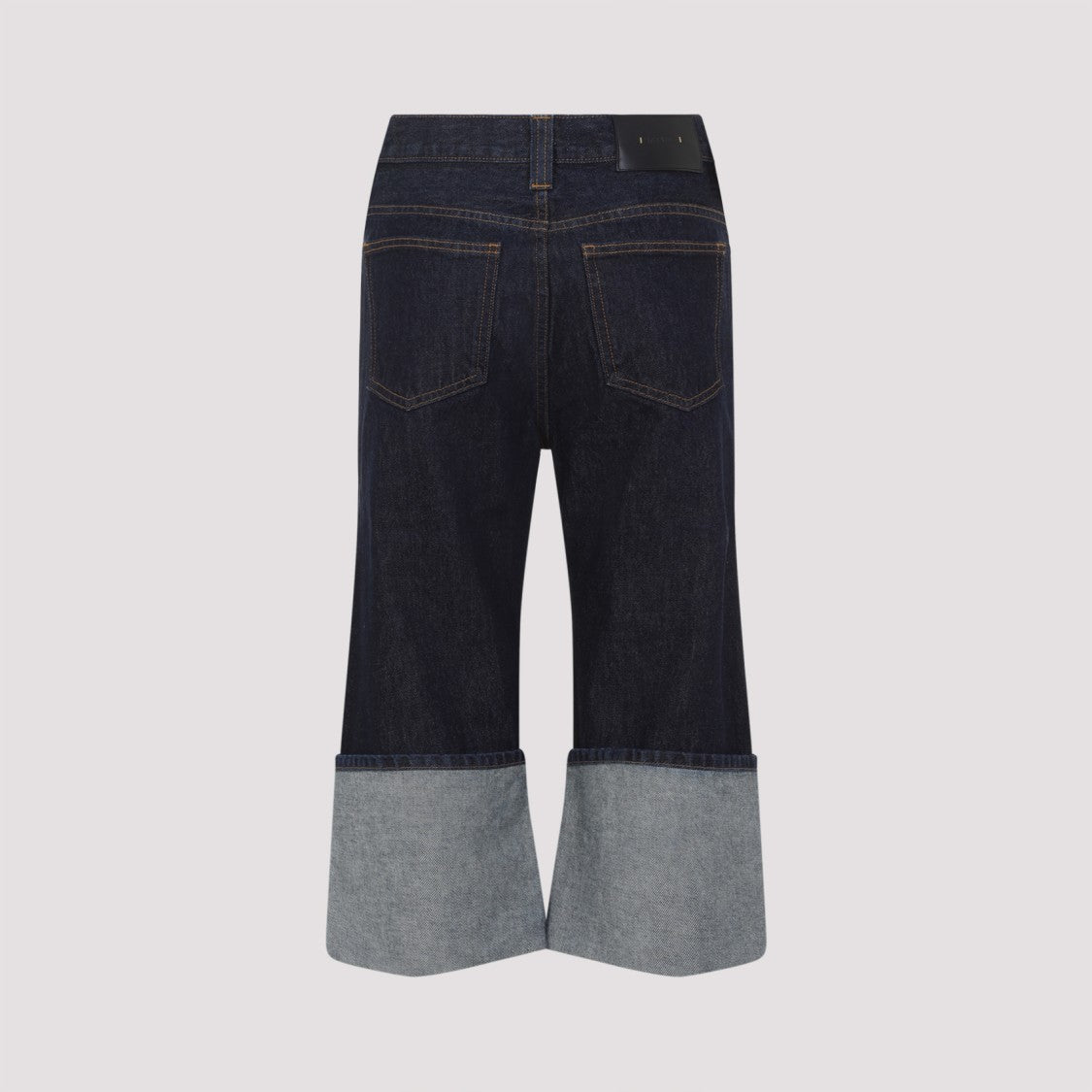Khaite Blue Cotton Jeans