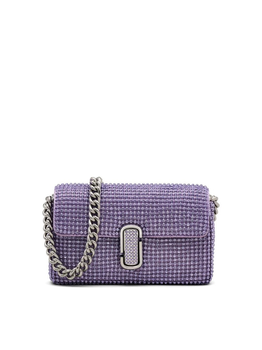 Marc Jacobs The Rhinestone J Marc Logo Mini Shoulder Bag