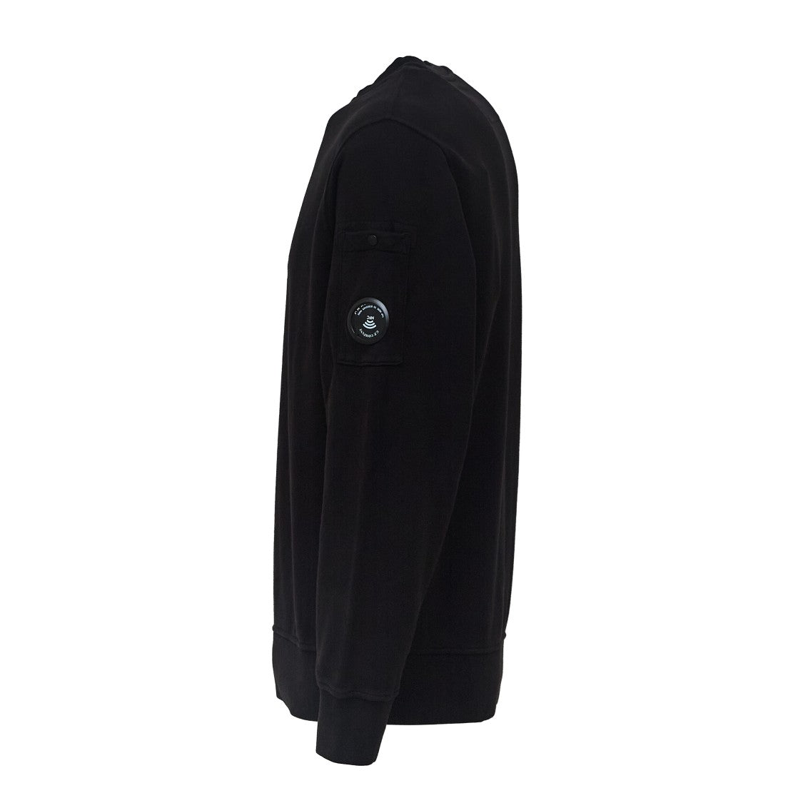 C.P. Company Brushed Emerized Diagonal Fleece Crewneck Sweatshirt