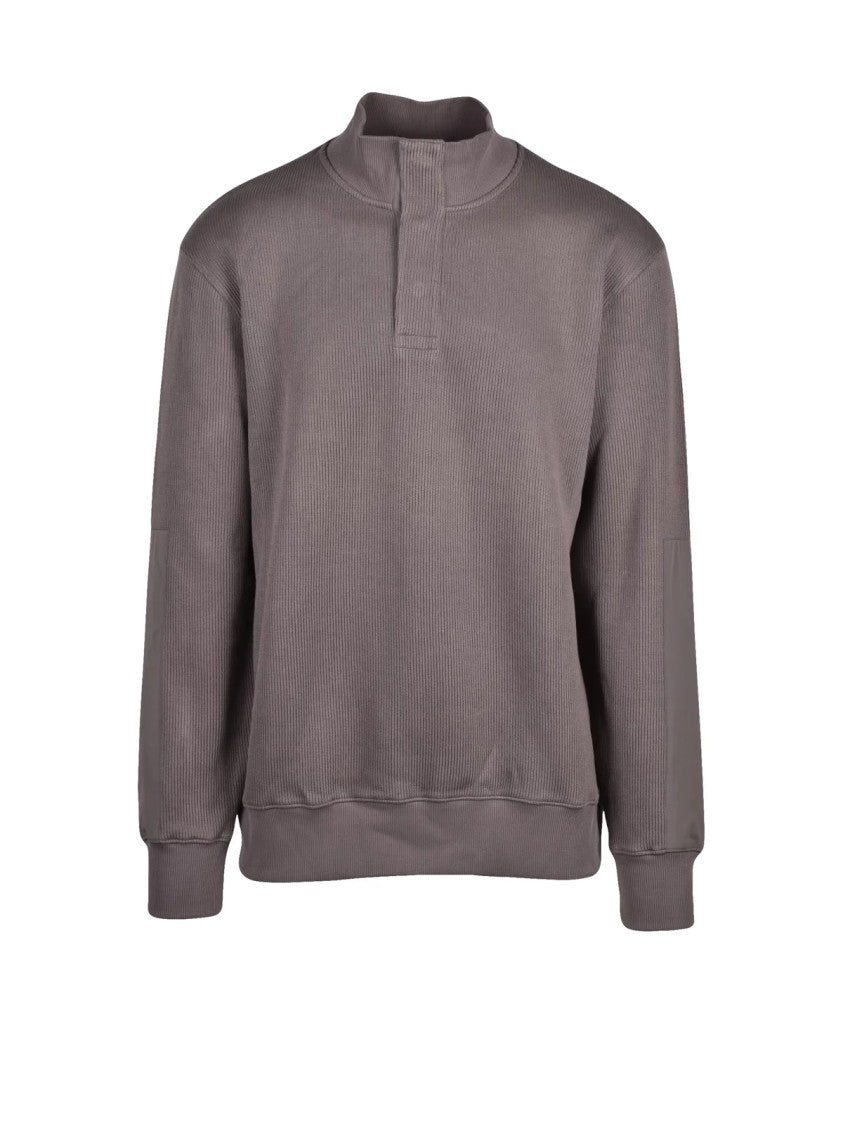 Herno Resort Herno Resort Sweater With Nylon Inserts And Ribbed Finish