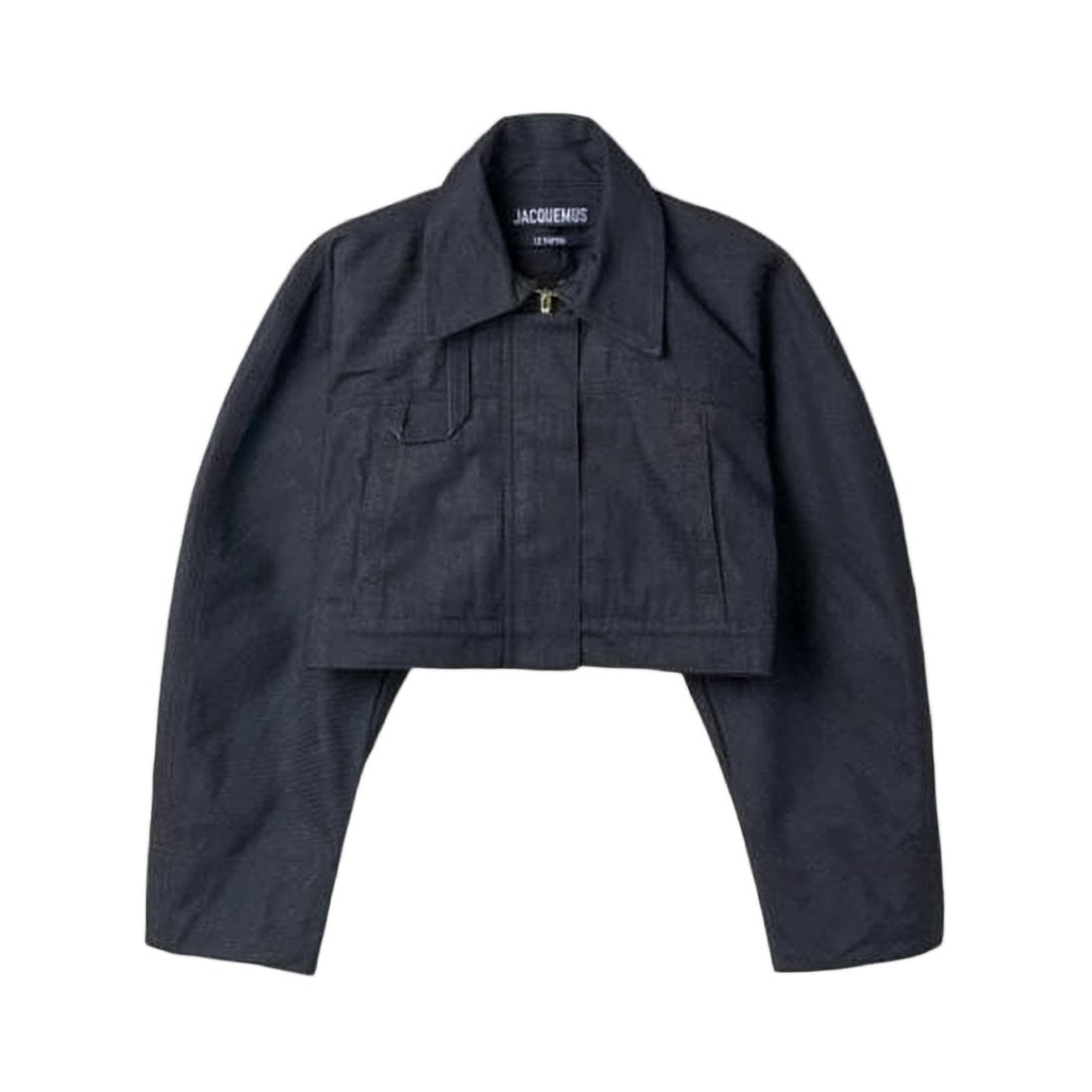Jacquemus Boxy Cropped Denim Jacket