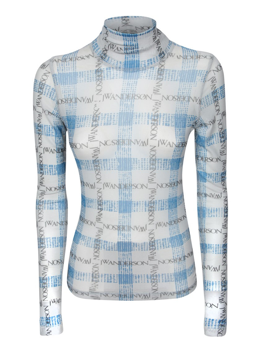 J. W. Anderson Long Sleeve Mock Neck Sweater