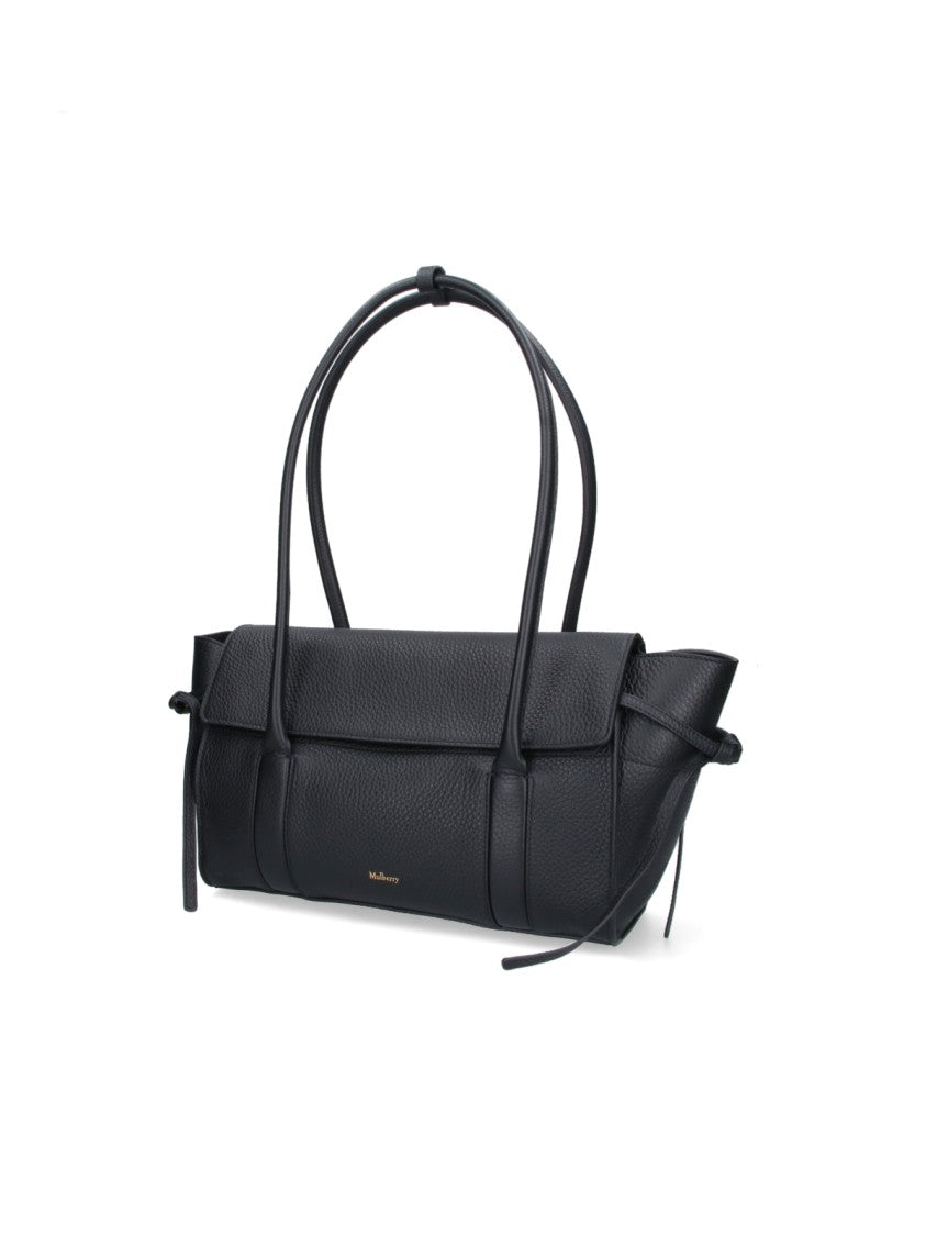 Mulberry Elongated Rectangular Black Mulberry Handbag
