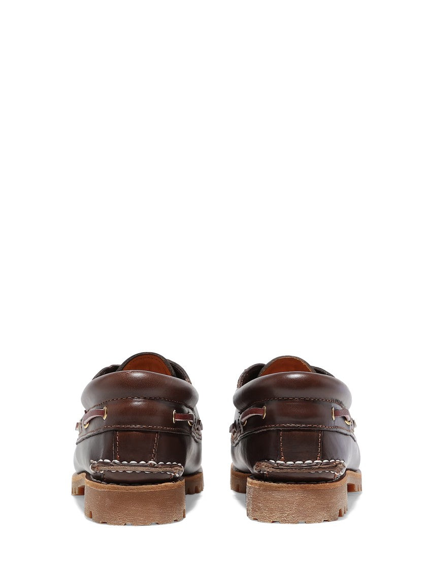 Timberland Classic Boat Shoe With Rich Brown Leather