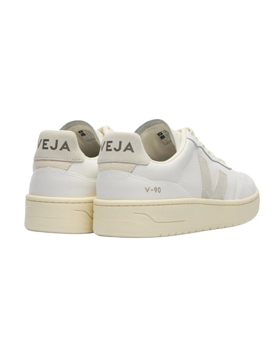 Veja V-90 O.T. Leather Sneakers