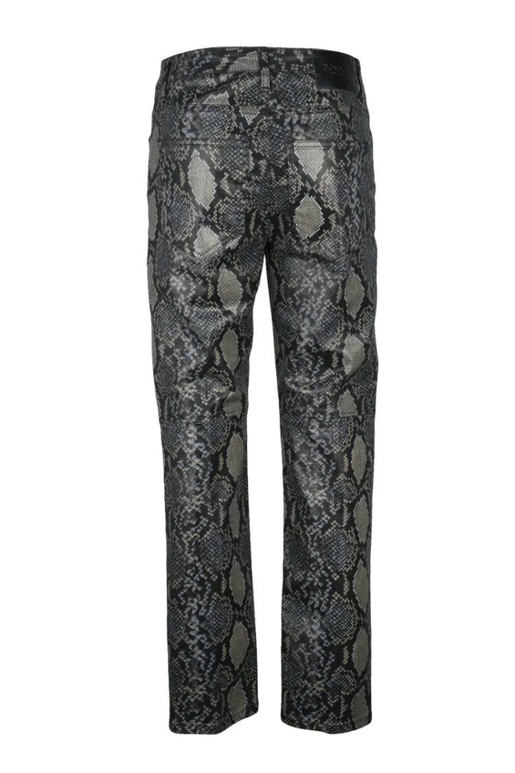 Dondup Five Pocket Stretch Trousers - Black/Grey
