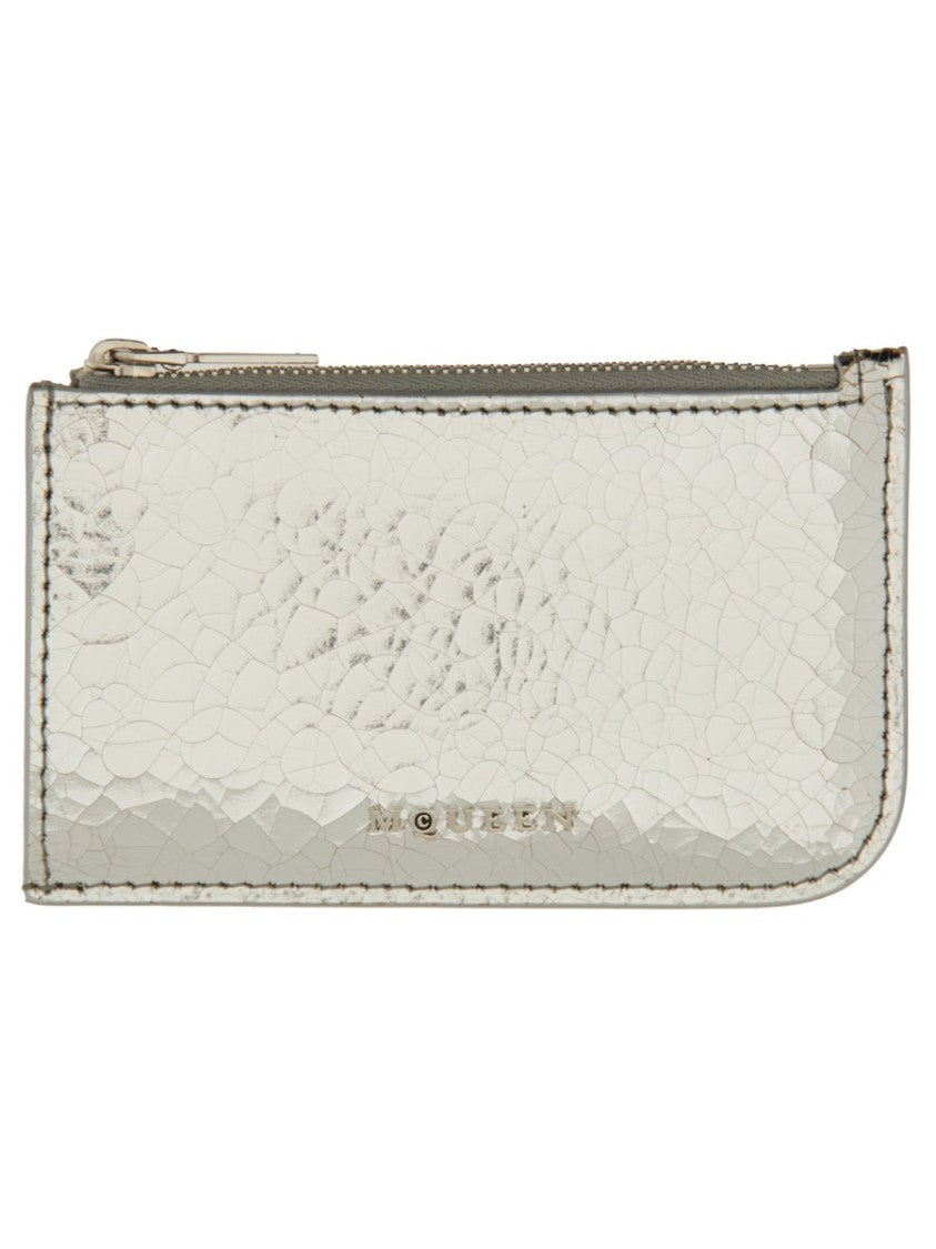 Alexander Mcqueen Card Holder With Logo