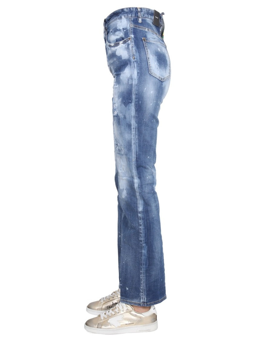 Dsquared2 Straight-Leg Denim Jeans
