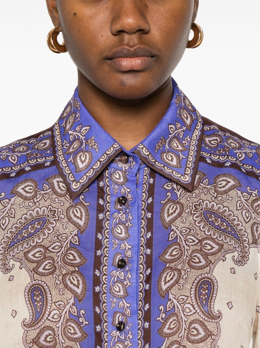 Zimmermann `Maxine` Blouson Shirt