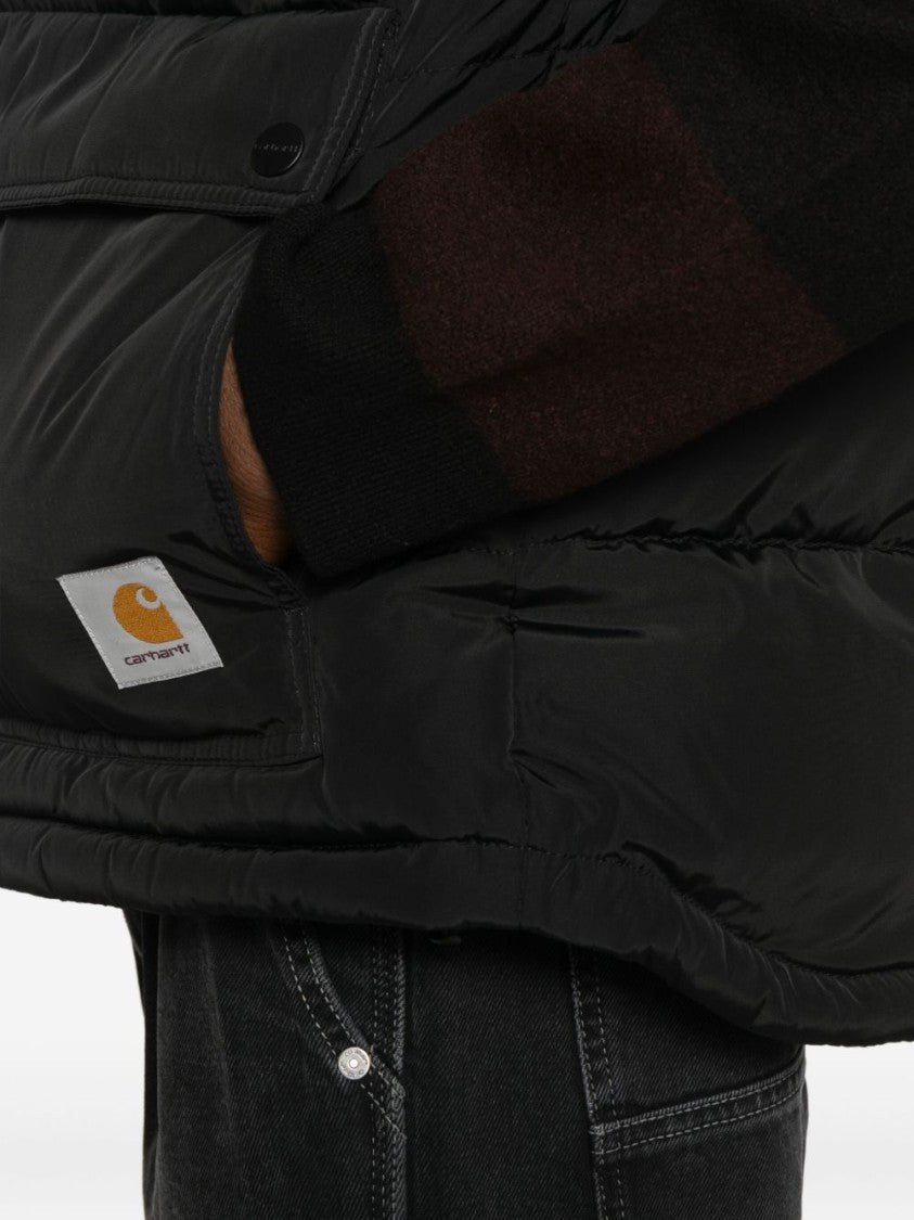 Carhartt Wip Brent Vest With Waterproof Synthetic Down Construction And Concealed Fastening