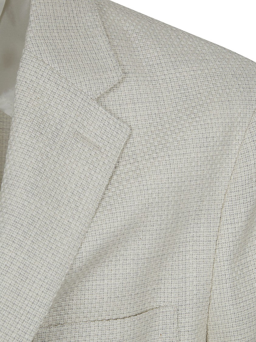 Etro Soft Cotton-Wool Blend Single-Breasted Jacket