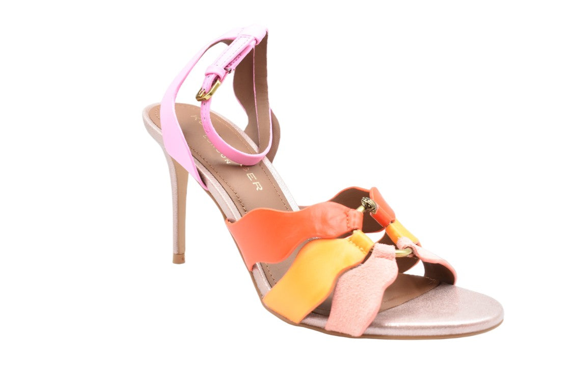 Kurt Geiger Pink Comb Laced Comfort Versatile Shoes
