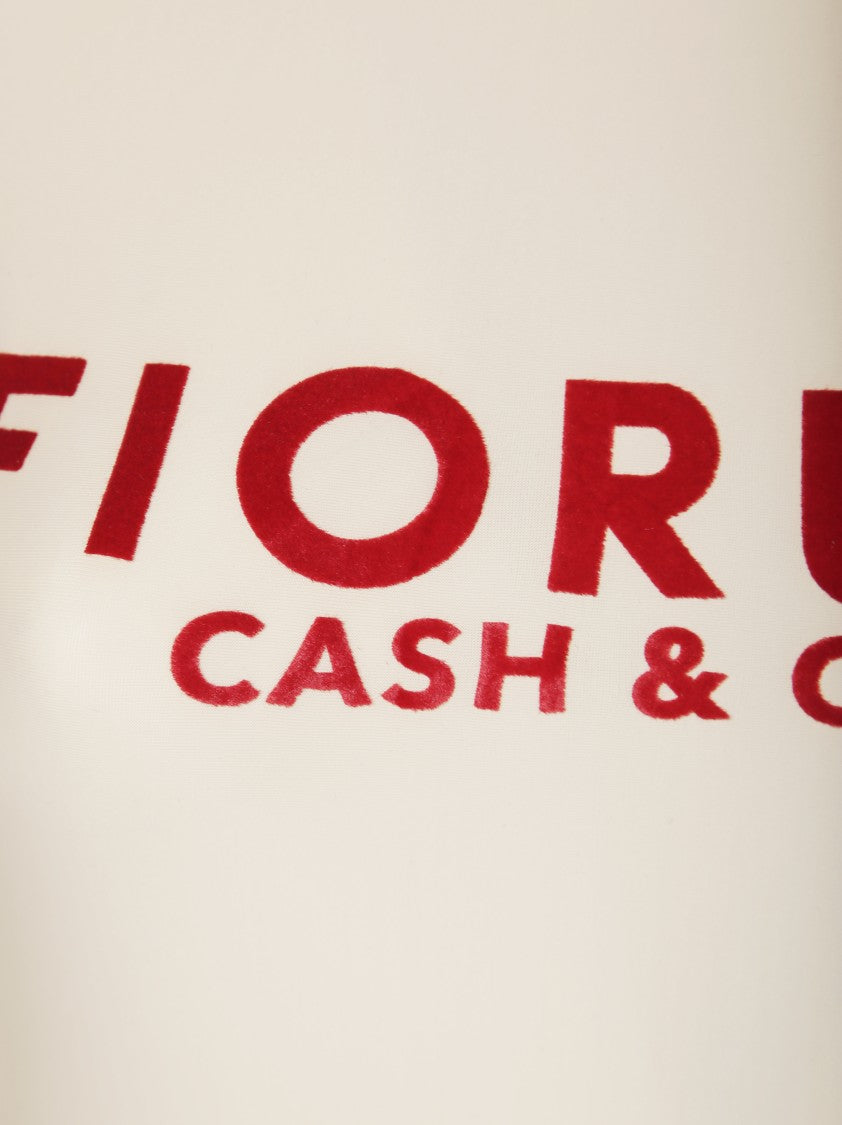 Fiorucci Fitted Long-Sleeve Bodysuit With Logo Detail