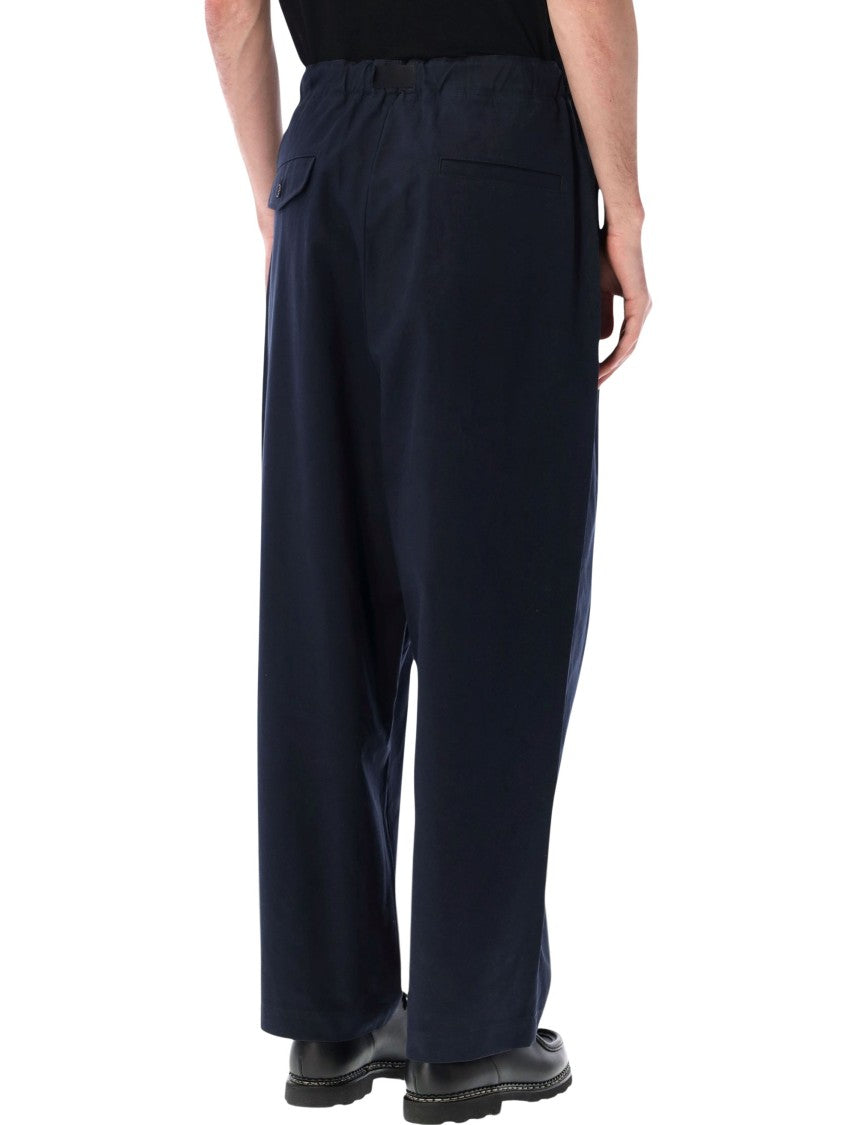 Comme Des Garçons Cotton Chino Trousers Adjustable Belt