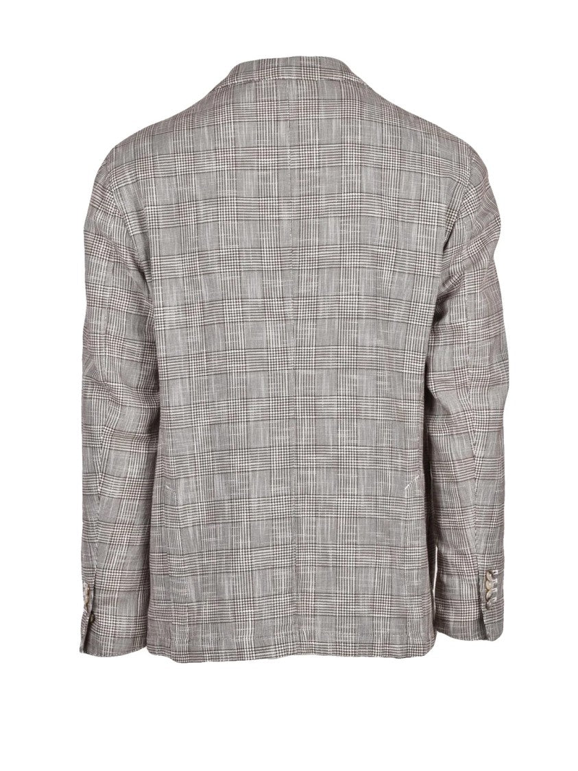 L.B.M. 1911 Round Jacket Cotton/Silk - Grey