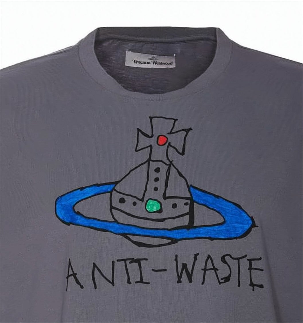 Vivienne Westwood Relaxed Fit Graphic T-Shirt With Orb Design