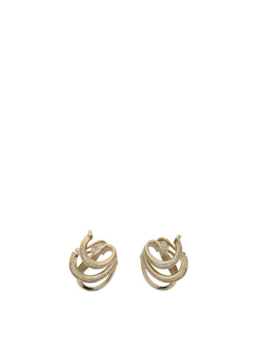 Ferragamo "Triplo Gancini" Earrings
