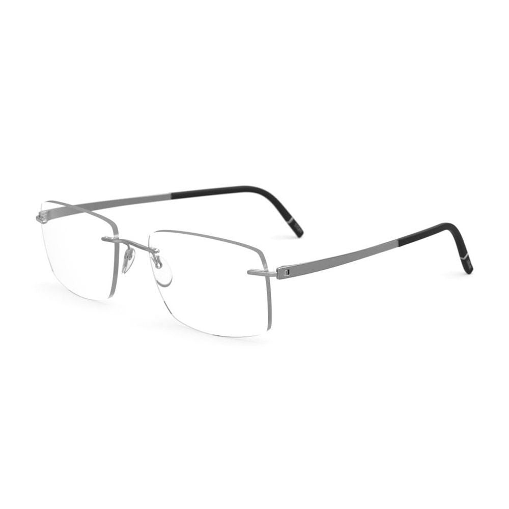 Silhouette 5529/Lc Rimless Silver Titanium Eyewear